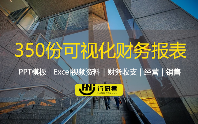 350份可视化财务报表