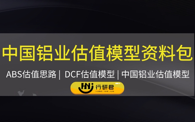 中国铝业估值模型资料包