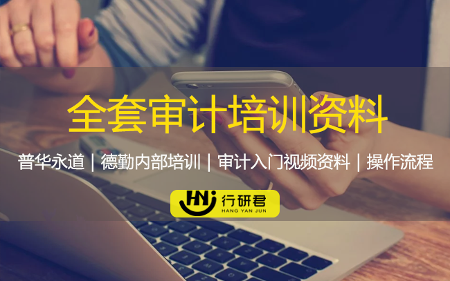 全套审计培训资料